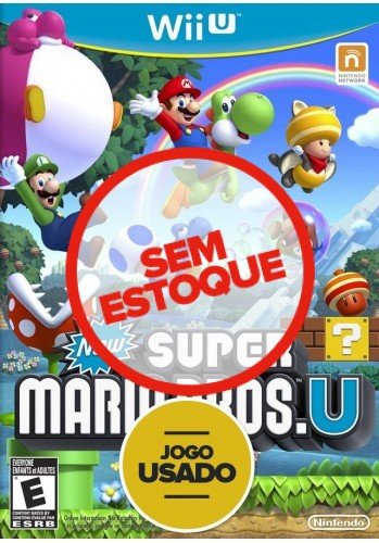 New Super Mario Bros U - WiiU ( Usado )